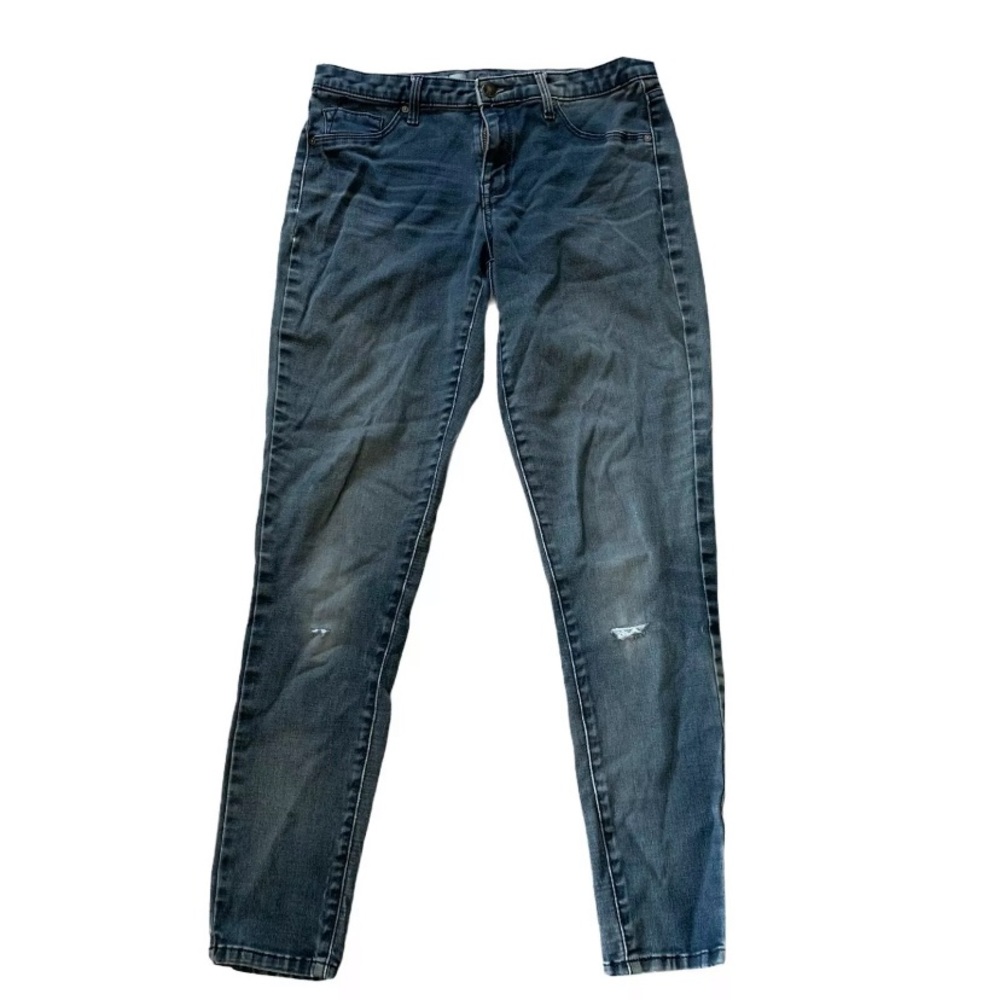 Mossimo Denim Legging Blue Jean Pants Womens 8
